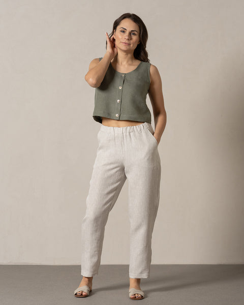 Linen Pants Dakota Natural