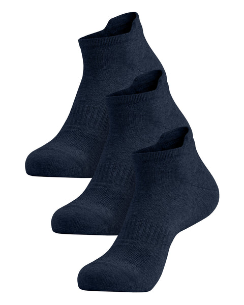 Herren Sneaker-Socken aus Baumwolle 3er-Pack