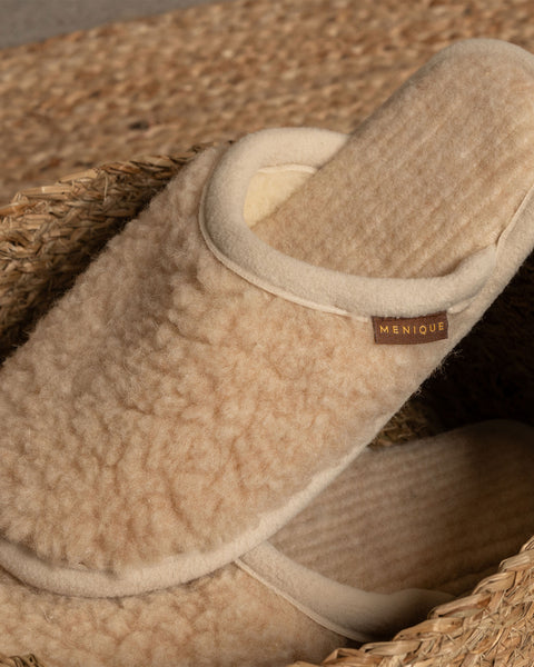 Women's Merino Fluffy Slippers