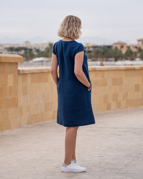 Harper Storm Blue Dress