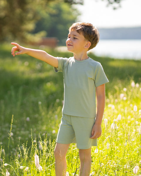 Weiche Bambus-Shorts für Kinder – Alltag und Schlafen