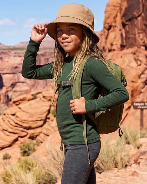 Kinder-Sonnenschutz-Langarmshirt mit UPF 35+