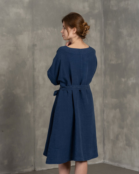 Oversize Dress Olivia Storm Blue