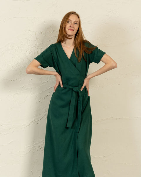 Maxi Wrap Dress Eleanor