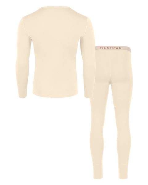 Men's 250 Long Sleeve &amp; Bottom 2-Piece Natural