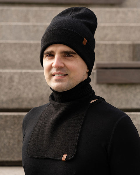 Men's Dickie Neck Warmer Knitted Merino