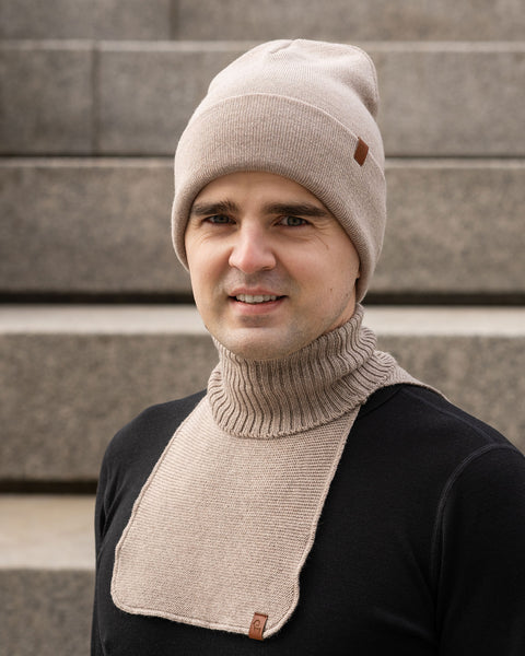 Men's Dickie Neck Warmer Knitted Merino