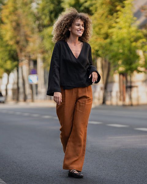 Lässiges Wickeloberteil Thea