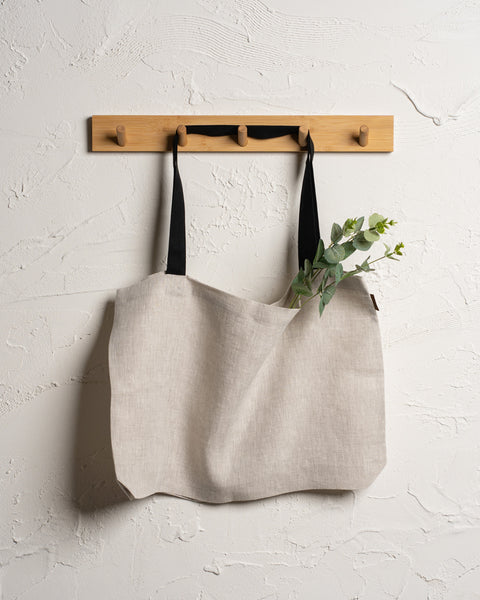Linen Large Shopping Bag