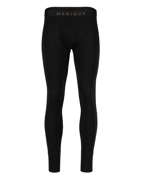 250 Merino-Thermo-Unterhosen für Herren Thermo-Unterhosen Schwarz