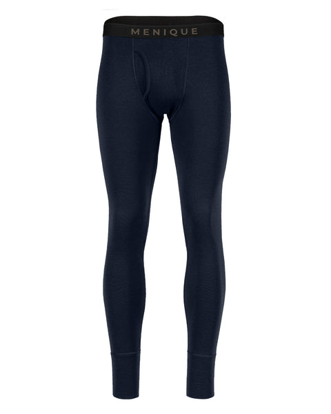 250 Merino Thermo-Unterhosen für Herren Thermo-Unterhosen Marineblau