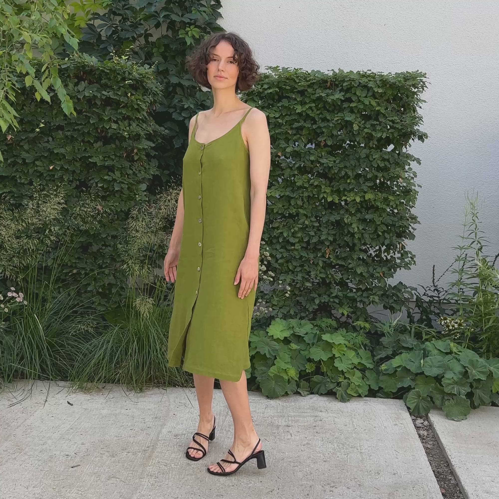 Ärmelloses Kleid mit lockerem Schnitt Hope