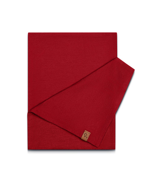 Women's Merino Scarf Royal Cherry