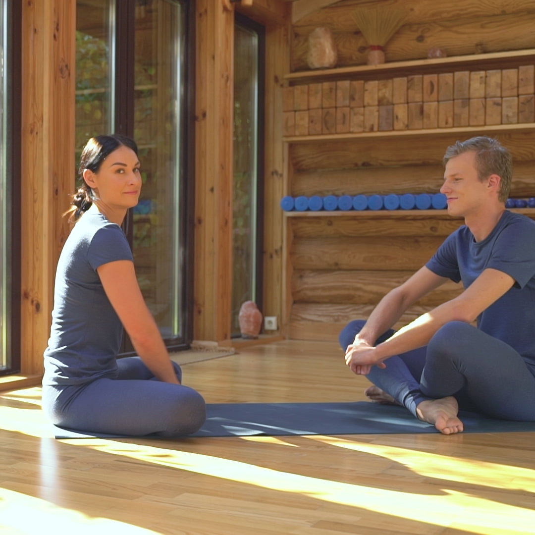 Herren T-Shirt & Hose 2-teilig Denim