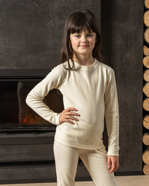Kids' Long Sleeve Shirt Merino Wool