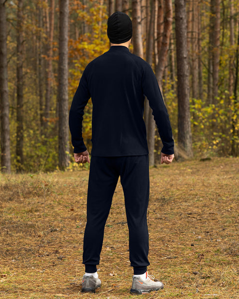 Men's Jogger sweatpants 250gsm Dark blue