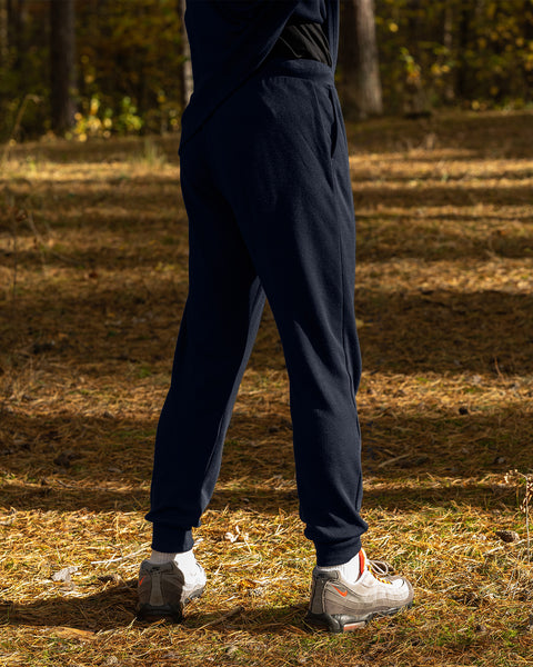 Men's Jogger sweatpants 250gsm Dark blue